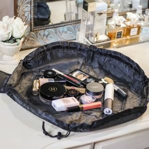 Drawstring Cosmetic Vanity Bag